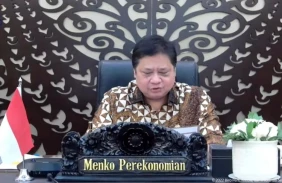 Menko Airlangga Optimistis Ekonomi Kuartal I 2022 Tumbuh 5 Persen