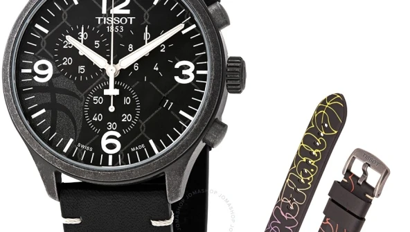 XL 3X3 Street Basketball Chronograph Anthracite Dial Mens Watch